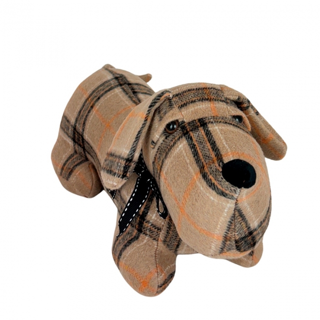 DOORSTOP CHIEN LEO BEIGE...