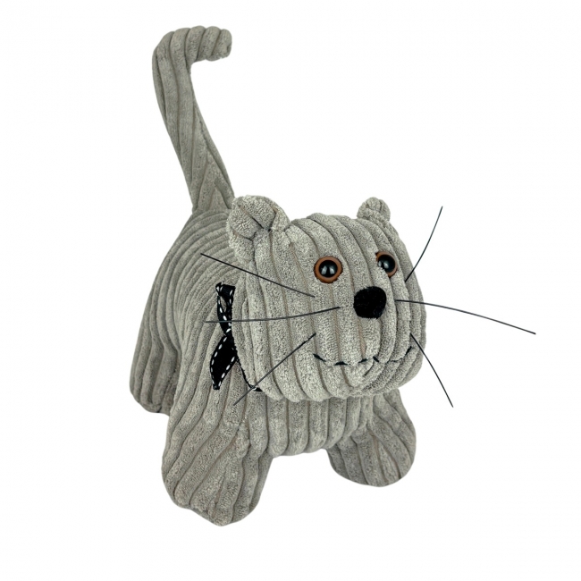 DOORSTOP CHAT LUNA VELOURS